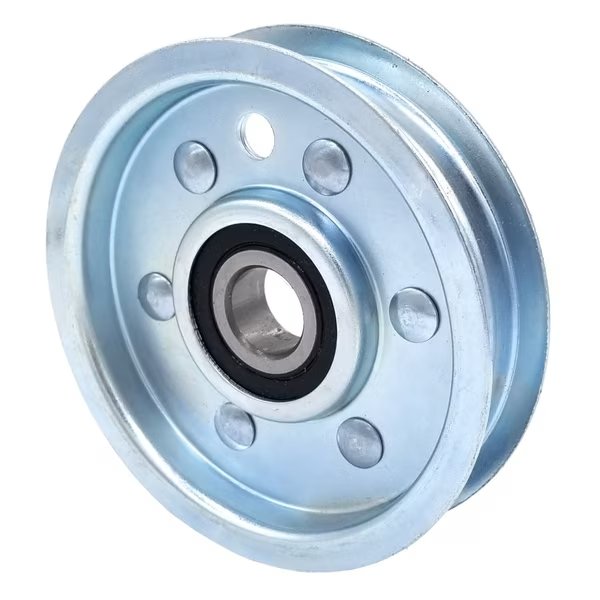 Flat Idler Pulley - 3.25'' Flat Dia. - 5/8'' Bore - Steel, Terre Products, Mfr#: 31325075